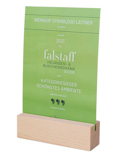 Falstaff prämierte Buschenschank von Strablegg-Leitner