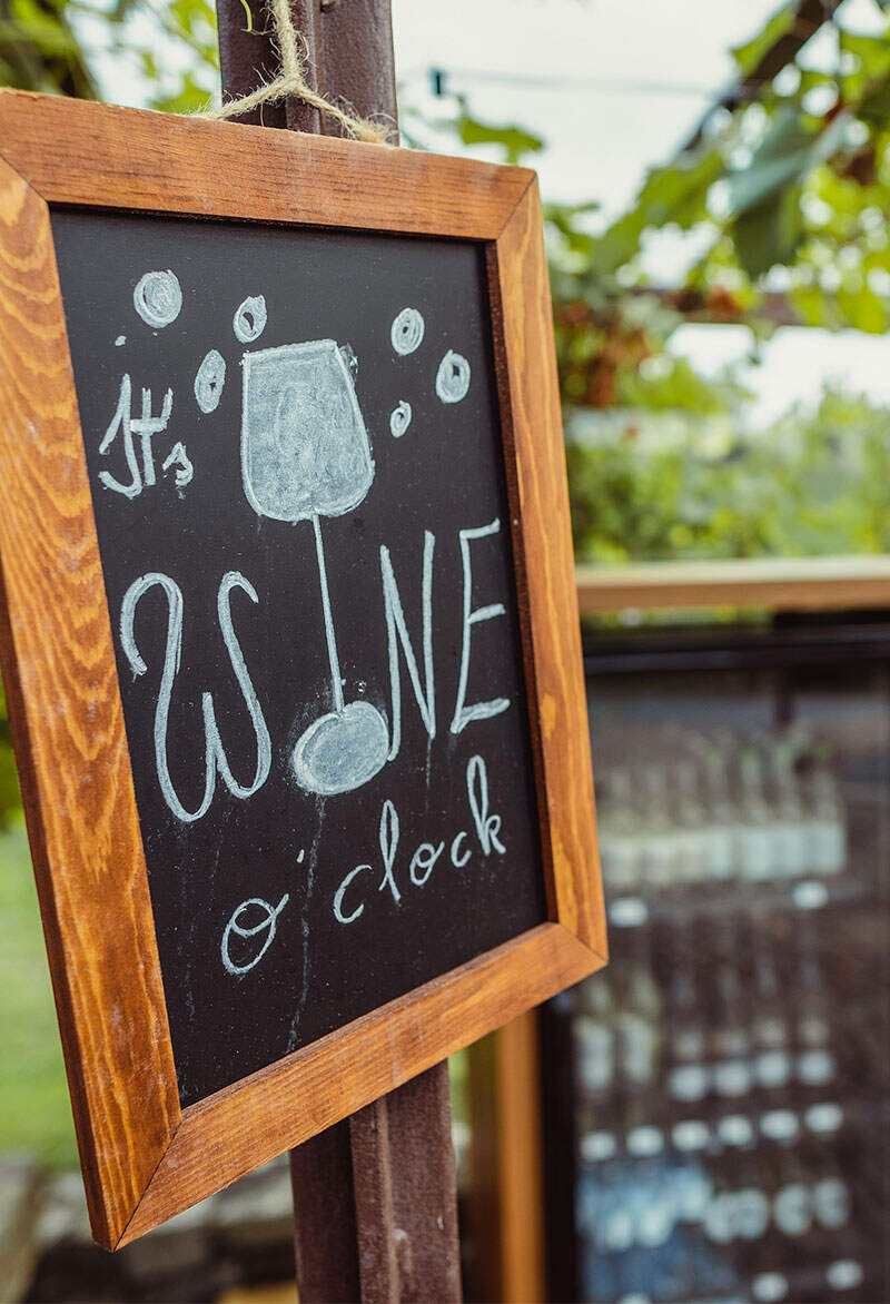 Es ist Wine-O-Clock bei Strablegg-Leitner - Wein in der Selbstbedienung für Wanderer